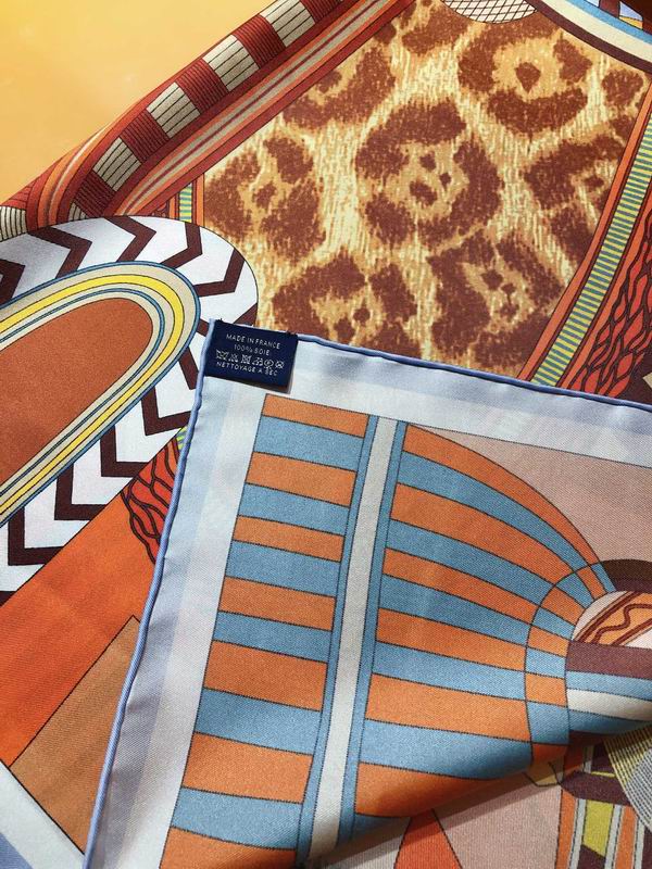 Hermes  silk scarf 90X90cm E08 (4)